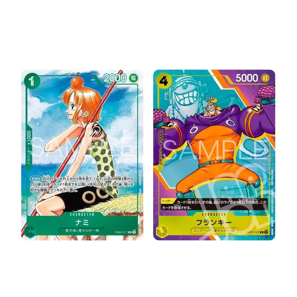 One Piece Card Game 3rd Anniversary Complete Guide – Hardcover Guide mit zwei exklusiven Promo-Karten (Nami & Franky), Japanische Ausgabe