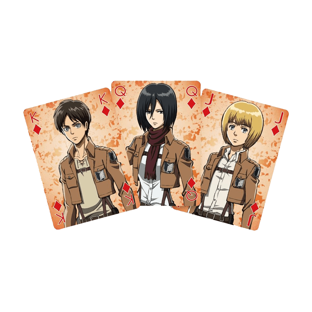 Spielkarten - Attack on Titan Pokerkarten