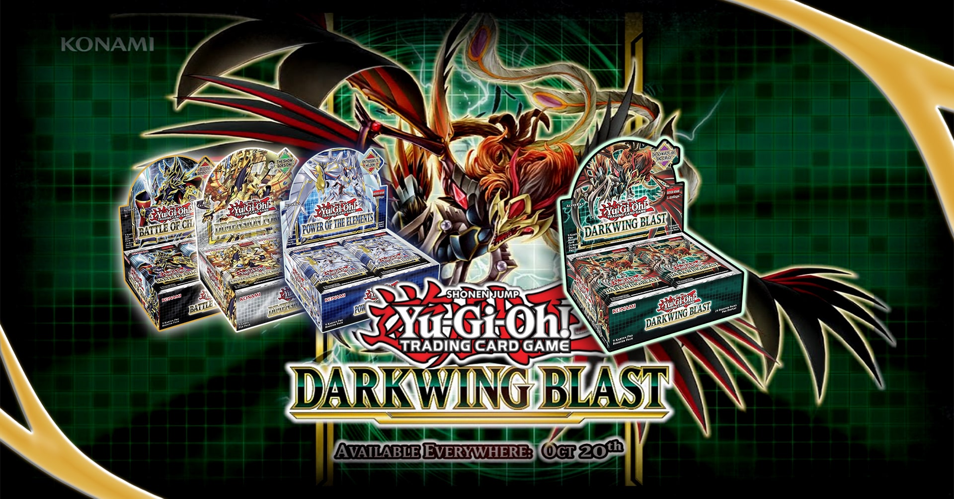 Yugioh Darkwing Blast Slide Banner