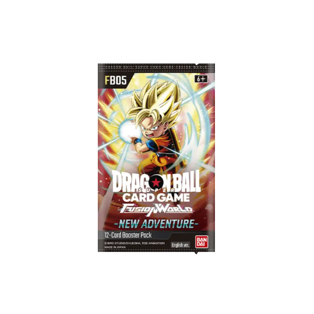 Dragon Ball super card game fusion World New Adventure Booster FB05 englisch