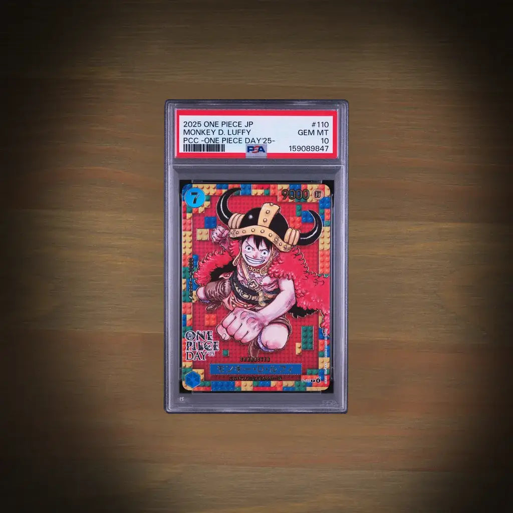 One Piece Monkey D. Luffy P-110 One Piece Day PSA 10 JP kaufen