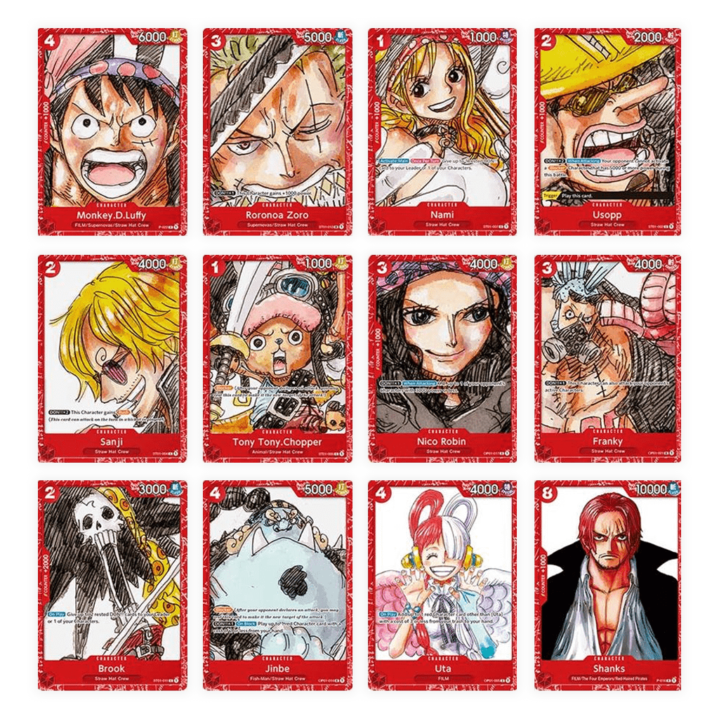 One Piece Card Game Premium Card Collection - ONE PIECE FILM RED Edition