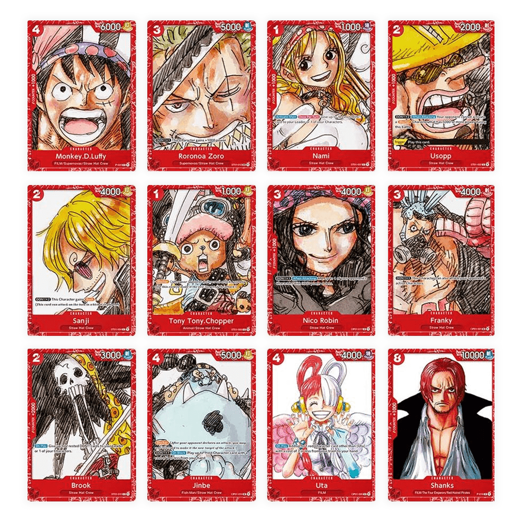 One Piece Card Game Premium Card Collection - ONE PIECE FILM RED Edition 