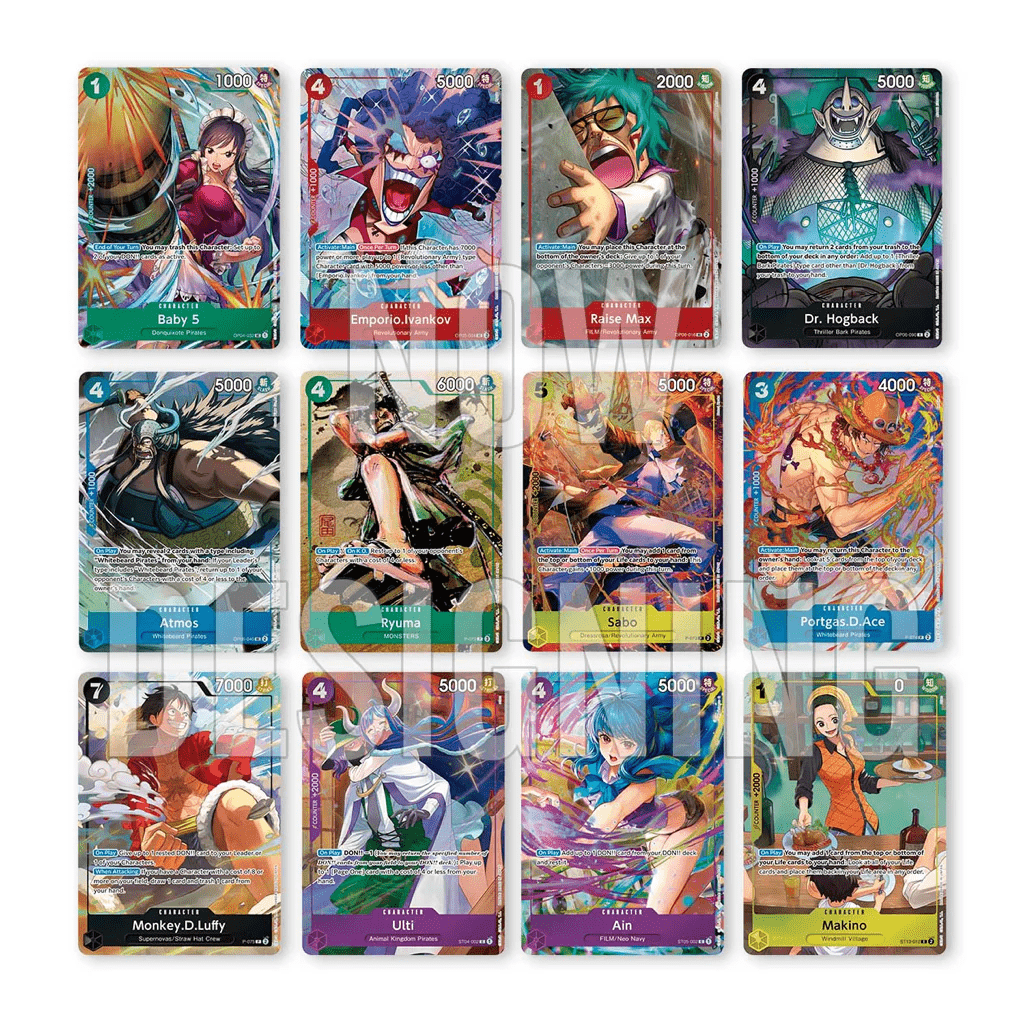 One Piece Card Game - Premium Card Collection Best Selection Vol.3 karten