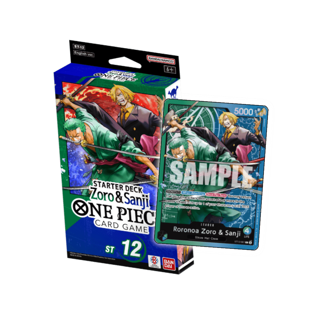 One Piece Card Game St12 Starter Deck Zoro und Sanji hybrid leader