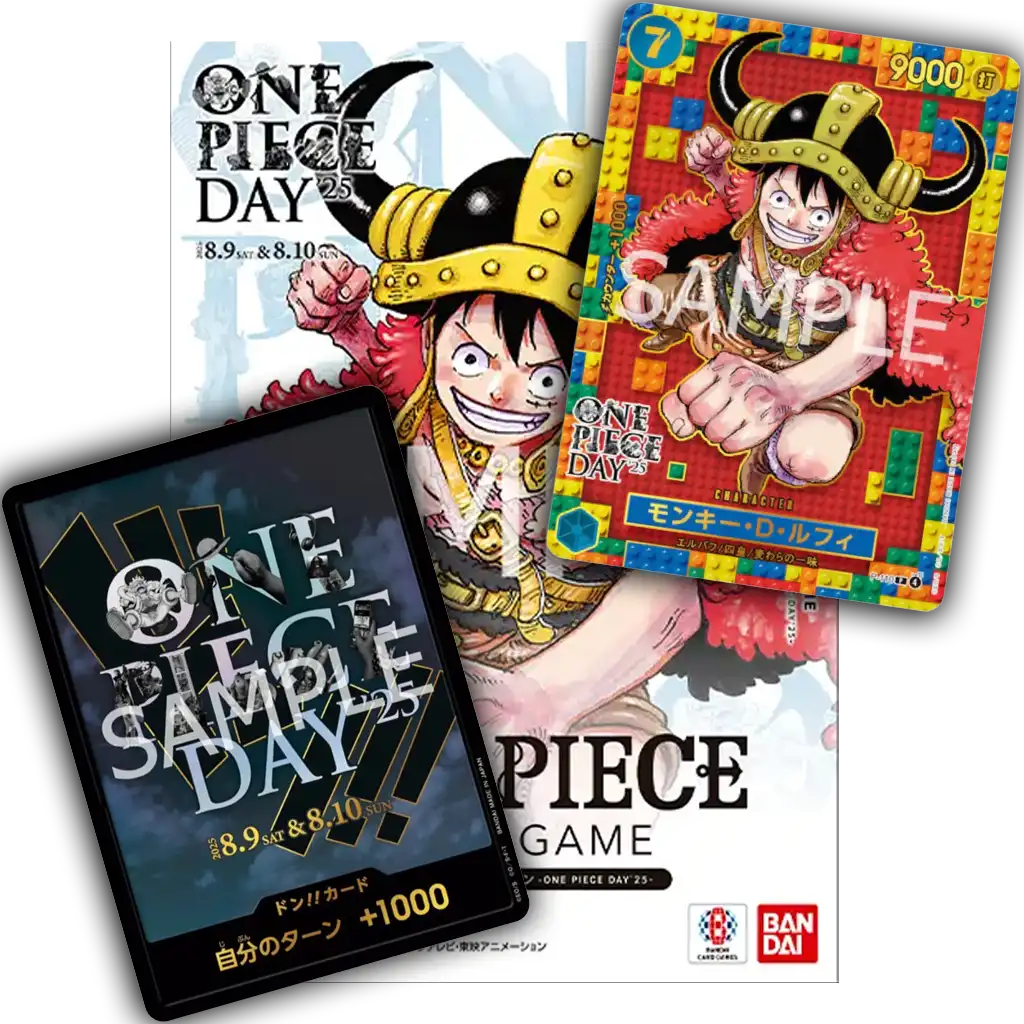 One Piece Card Game – One Piece Day 2025 Promo Karten | Luffy