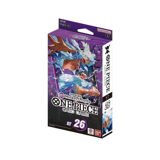 One Piece Card Game ST-26 PURPLE/BLACK Monkey.D.Luffy Starter Deck englisch