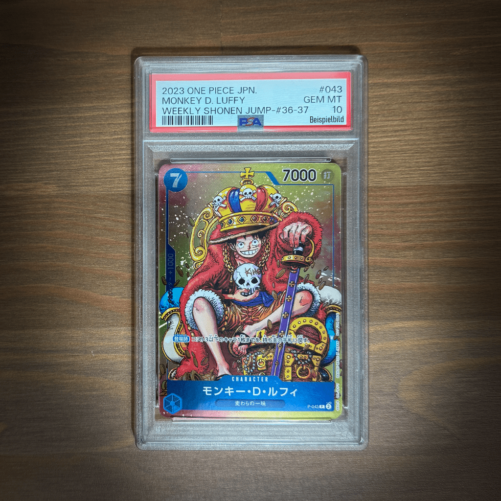 One Piece Card Game - Monkey D.Luffy Weekly Shonen Jump-#36-37 One Piece Card Game - Monkey D.Luffy Weekly Shonen Jump-#36-37