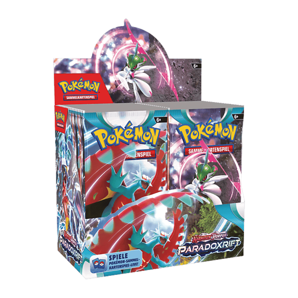 Pokemon Karmesin & Purpur Paradoxrift KP04 Booster Display