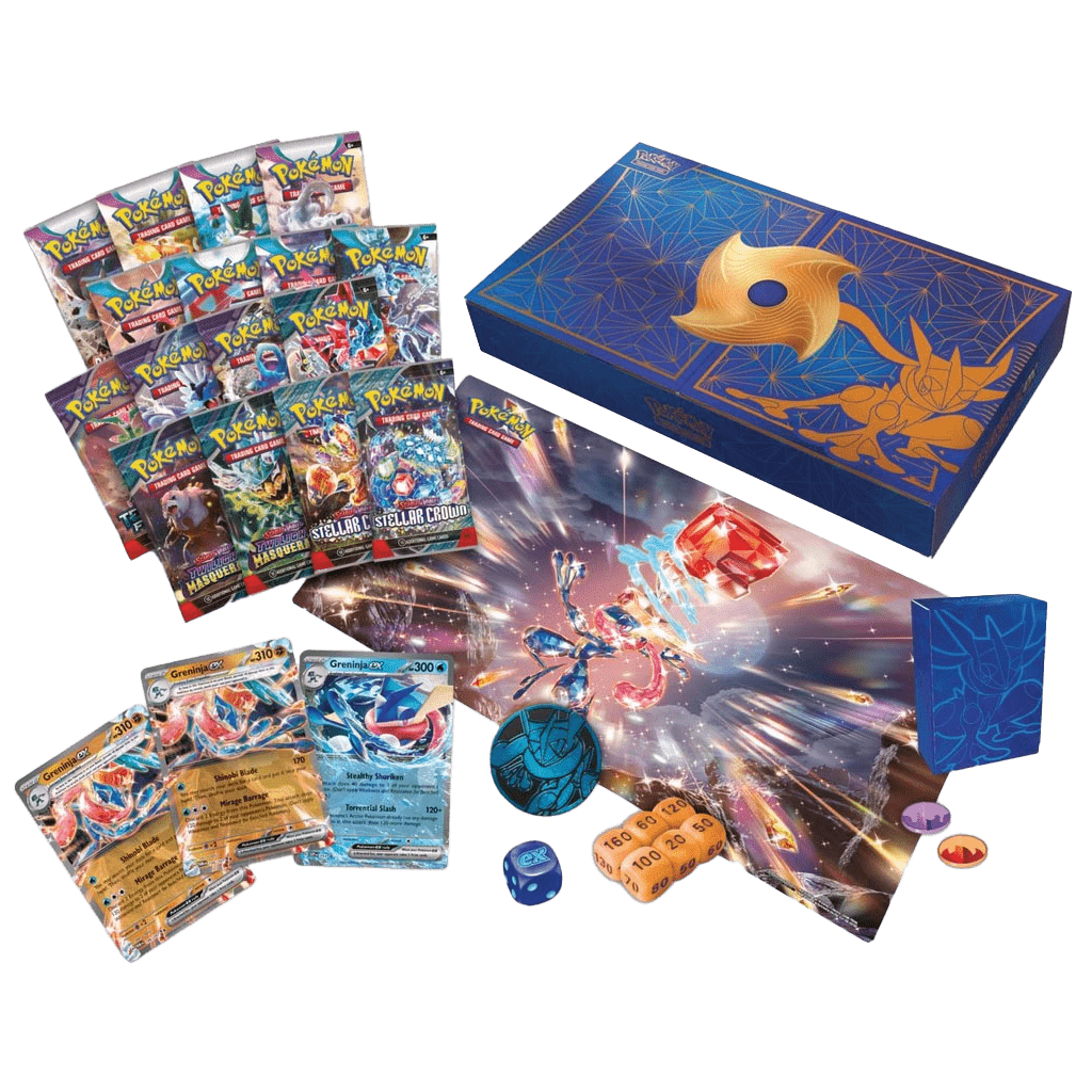 Pokemon - Scarlet & Violet Greninja Ultra Premium Collection UPC Inhalt