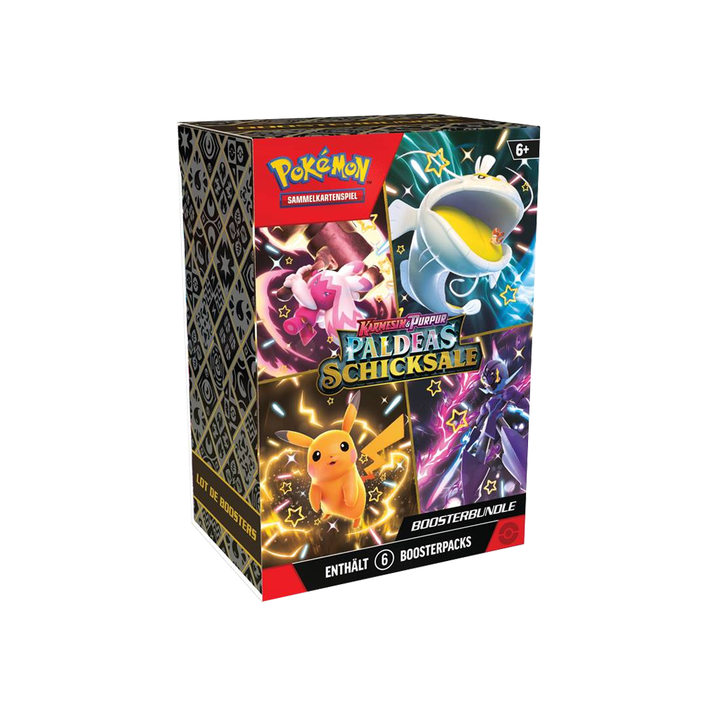 Pokemon - Karmesin & Purpur Paldeas Schicksale Booster Bundle