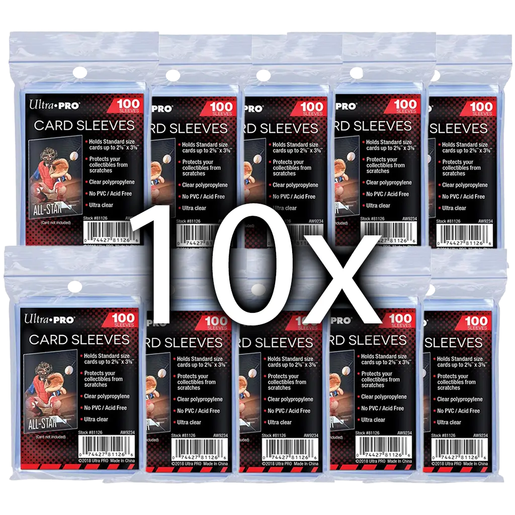 10 x Ultra Pro Penny Sleeves Sparbundle