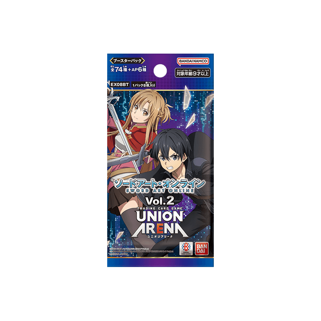 sword art online vol 2 booster box Union Arena