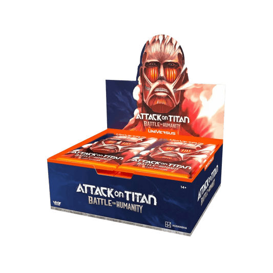 Universus CCG: Attack on Titan "Battle for Humanity" Booster Display