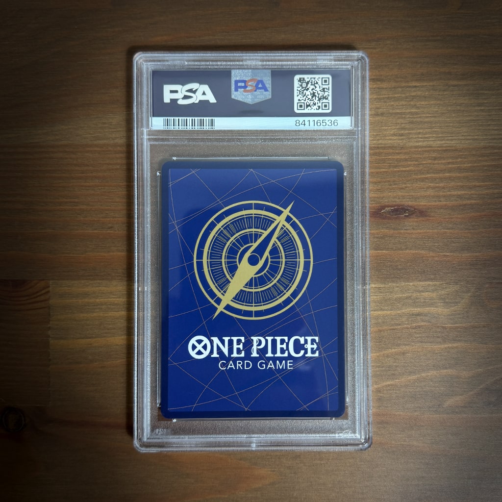 One Piece - Yamato OP01-121 SEC AA PSA 10 Rückseite 1