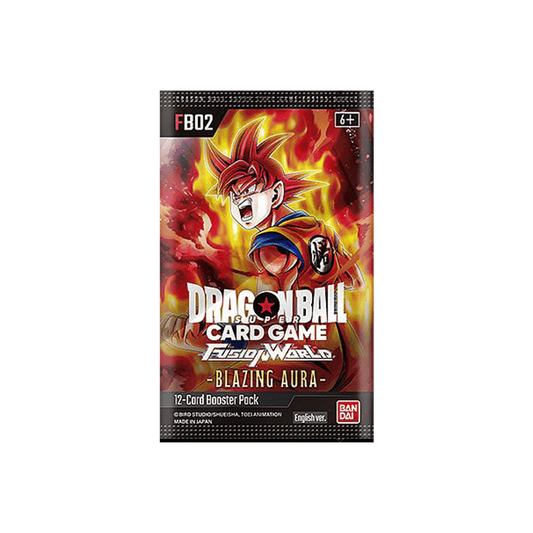 *LIVE Dragonball - Fusion World Blazing Aura FB02 Booster [EN]