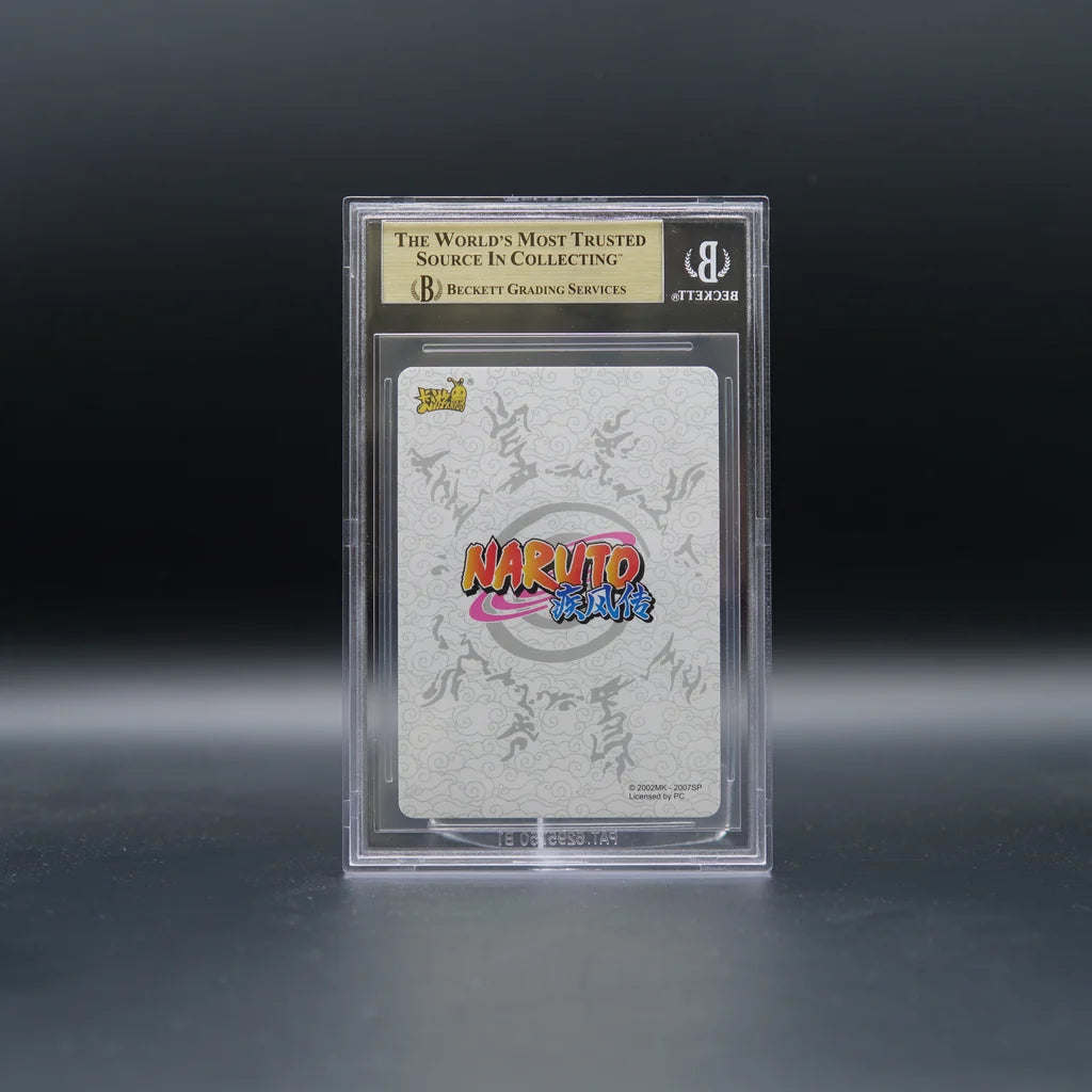 Minato Namikaze NR-BP-015 BP Naruto Kayou BGS 9.5 Gem Mint chinesisch, Slab Rückseite