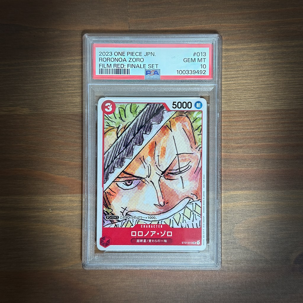 One Piece Card Game - Roronoa Zoro FIlm Red Finale Set ST01-013 SR