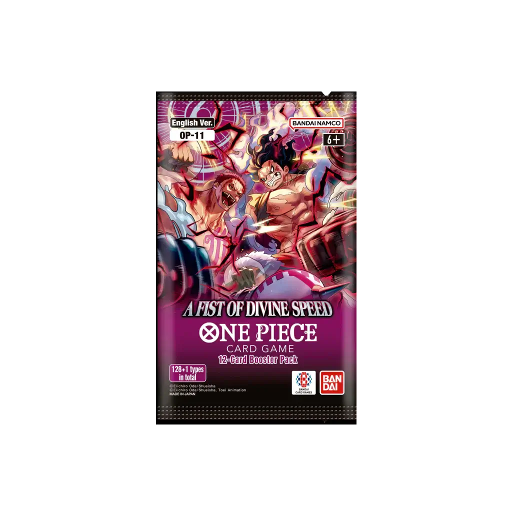 One Piece A Fist of Divine Speed englisch (OP-11) Booster