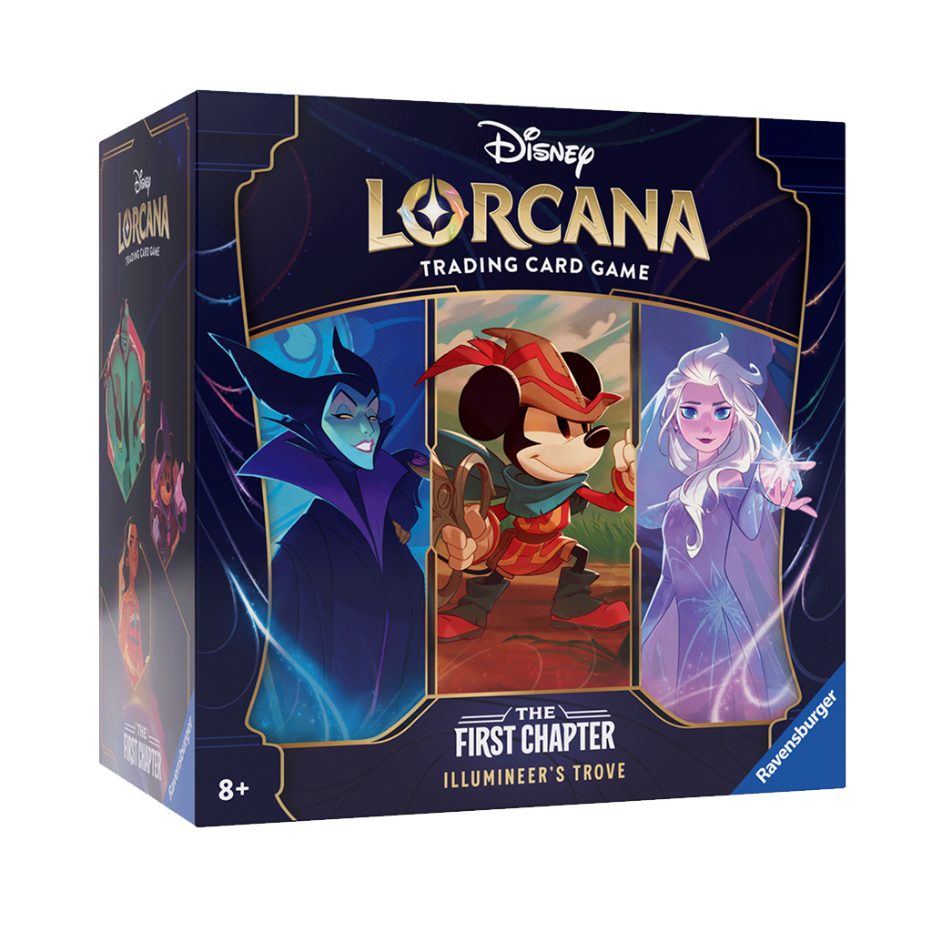 Ravensburger Disney Lorcana the first CHapter Illumineers Trove Box