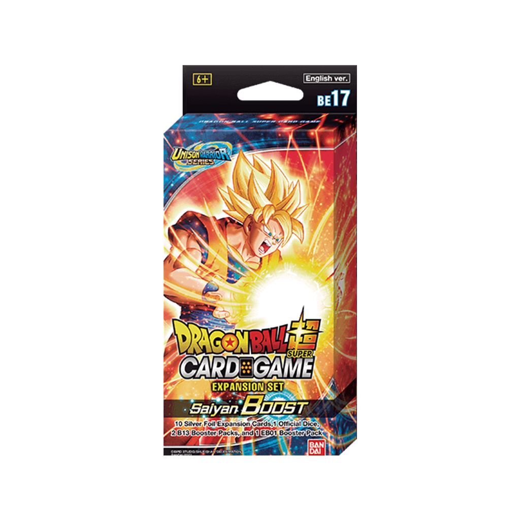 DragonBall Super Card Game Saiyan Boost Expansion Set BE17