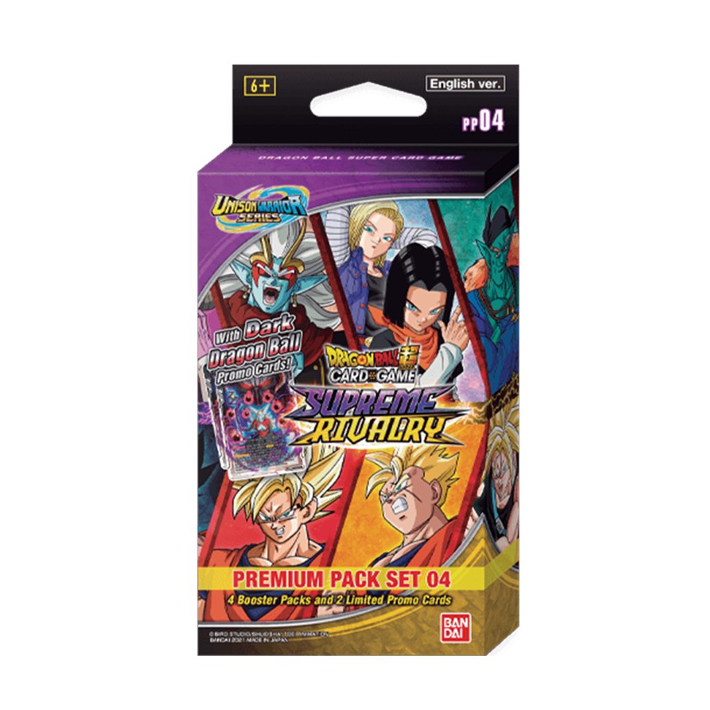 DragonBall Super Card Game Premium Pack Set 04 Supreme Rivarly