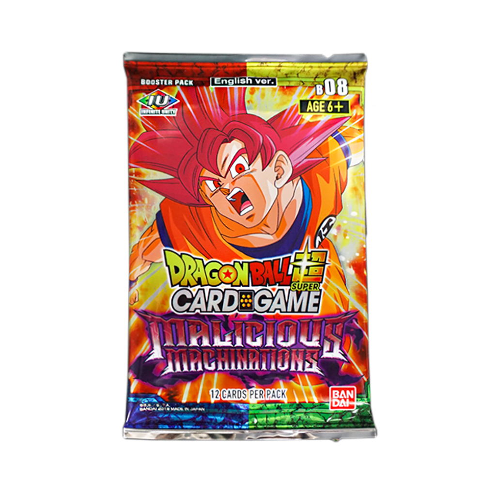Dragonball Super Card Game Malicious Machinations BT08 Booster Son Goku Artwork