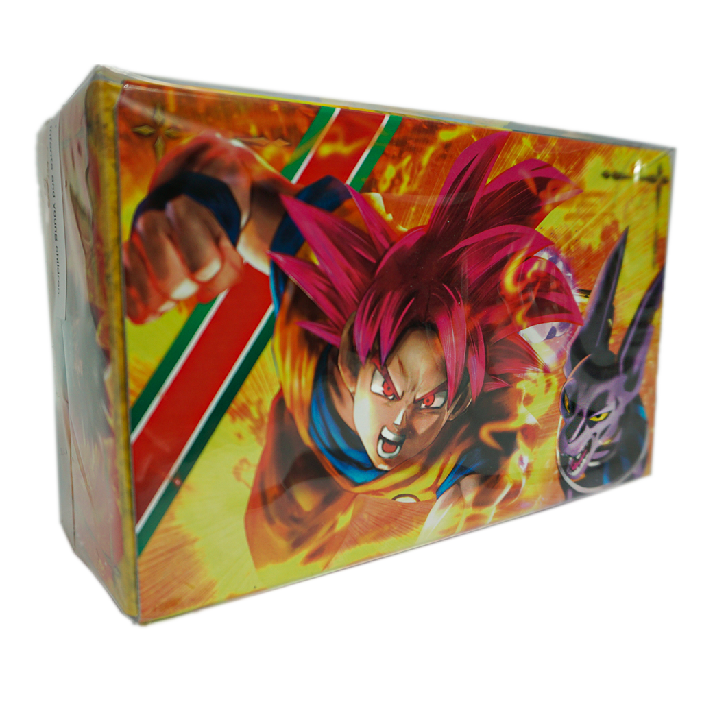 Dragonball Super Card Game Gift Box 02 Goku Red & Bererus Design Aufbewahrungsbox