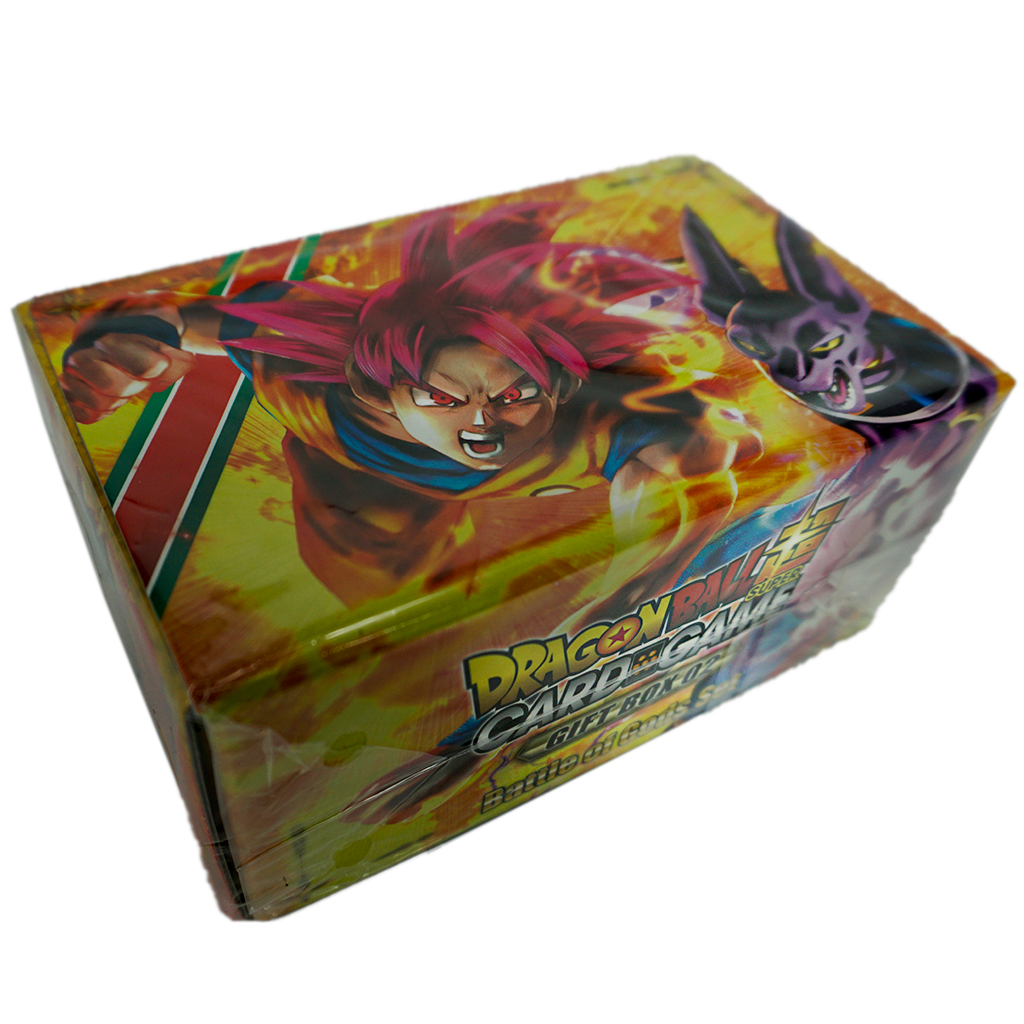 Dragonball Super Card Game Gift Box 02 Goku Red & Bererus Design Aufbewahrungsbox
