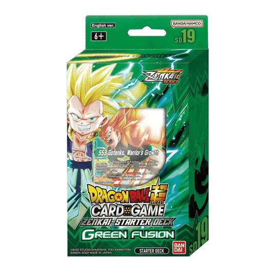 Dragonball Super Card Game - Starter Deck Green Fusion Zenkai Series SD19 [EN]