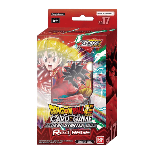 Dragonball Super Card Game - Starter Deck Red Rage Zenkai Series SD17 [EN]