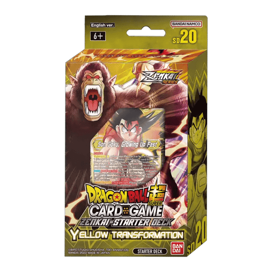 Dragonball Super Card Game - Starter Deck Yellow Transformation Zenkai Series SD20 [EN]