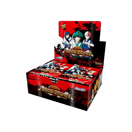 My Hero Academia Collectible Card Game Crimson Rampage Booster Display Series 02