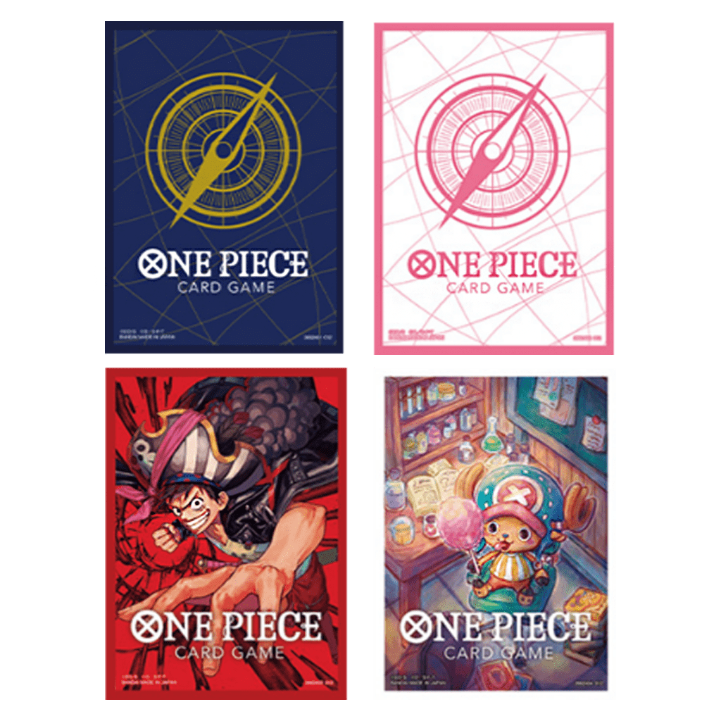One Piece Card Game Official Sleeve 2 Assorted 4 Kinds Sleeves