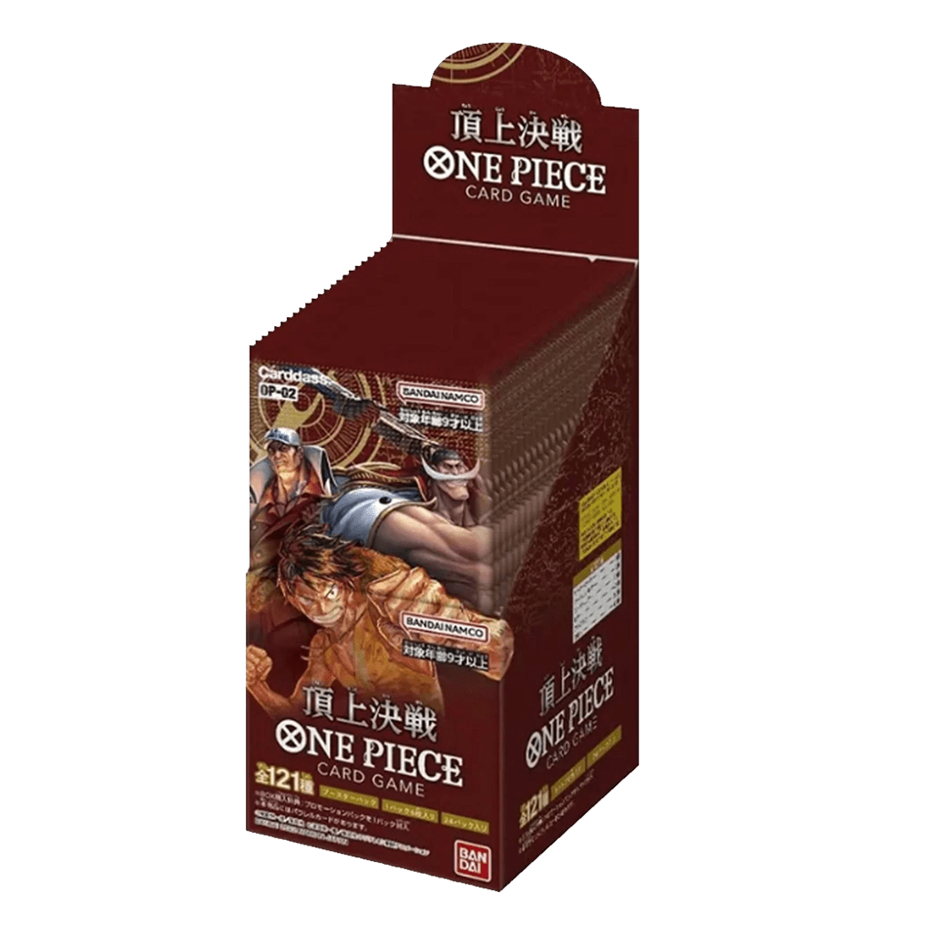 One Piece Card Game Paramount War Display OP-02 japanisch