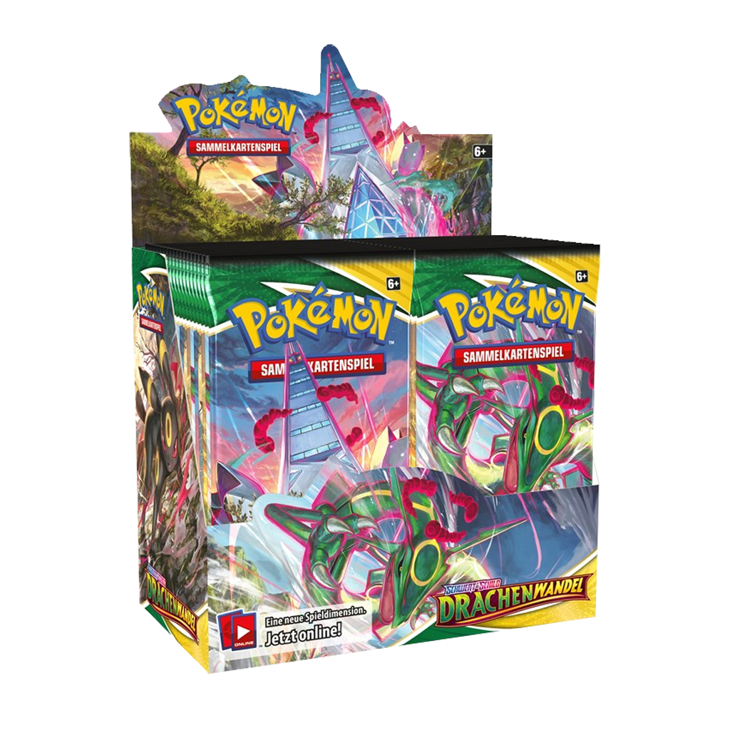 Pokemon Schwert und Schild Drachenwandel Display