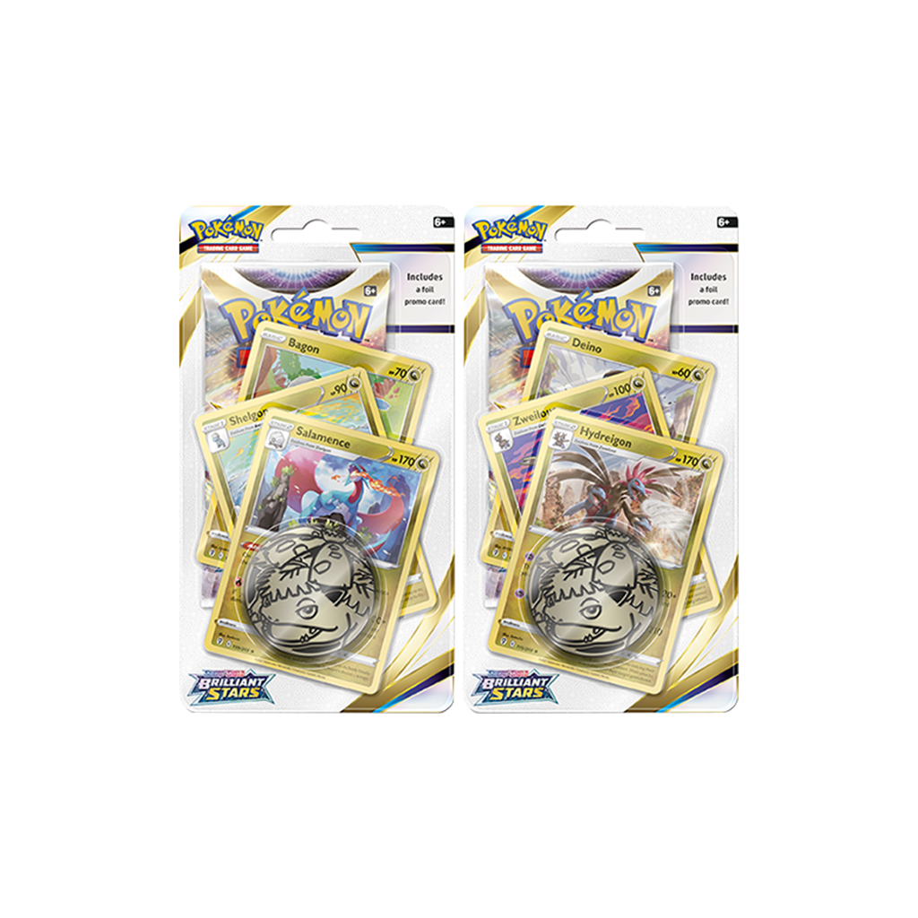 Pokemon Schwert & Schild Strahlende Sterne / Brilliant Stars Premium Checklane Blister