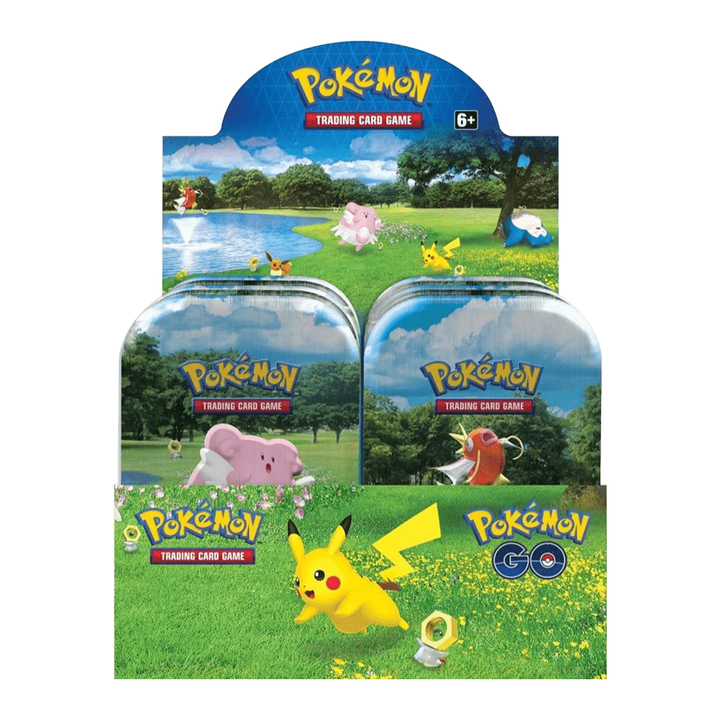 Pokemon Go mini tins Display aufsteller