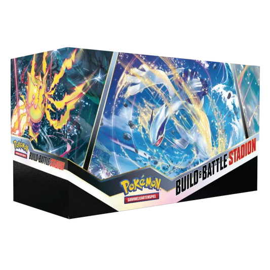 Pokemon - Silberne Sturmwinde Build & Battle Stadium Box [DE]