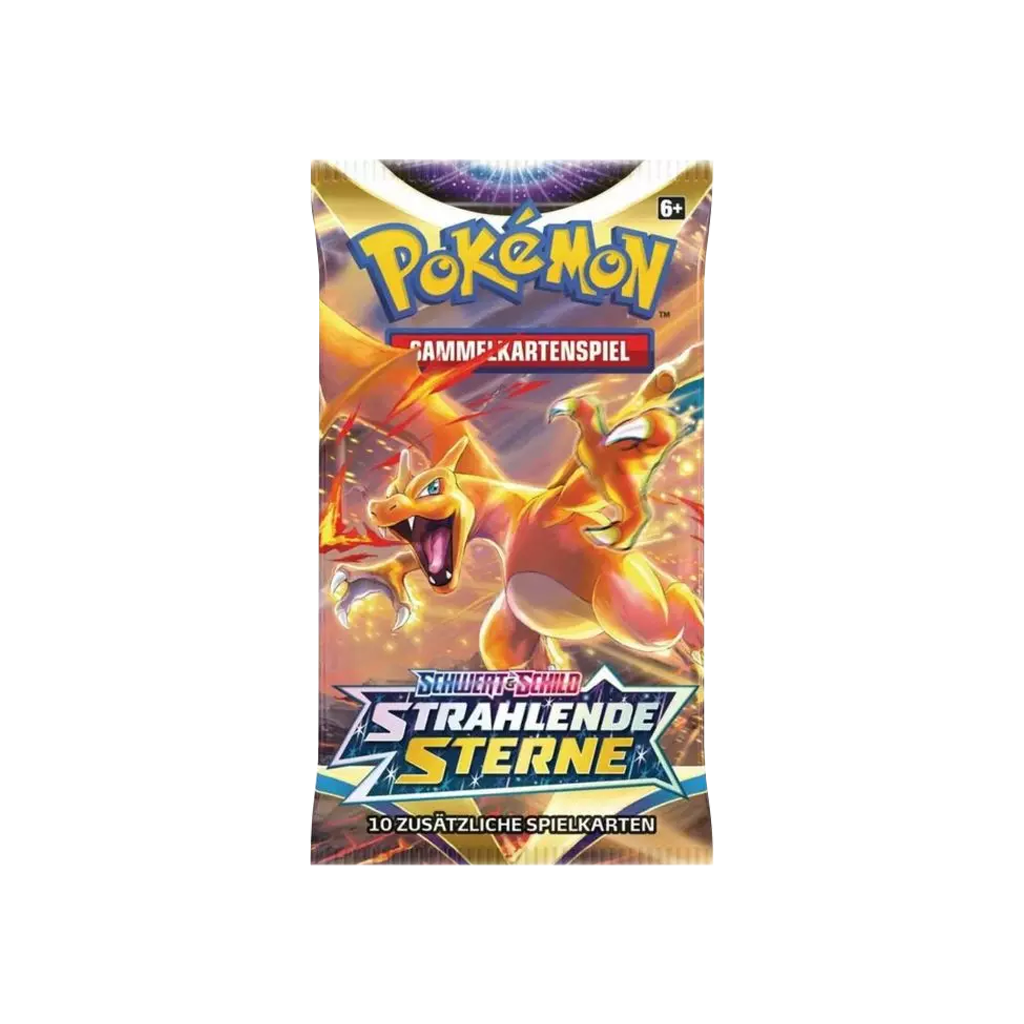 Pokemon Schwert und Schild Strahlende Sterne Glurak Artwork