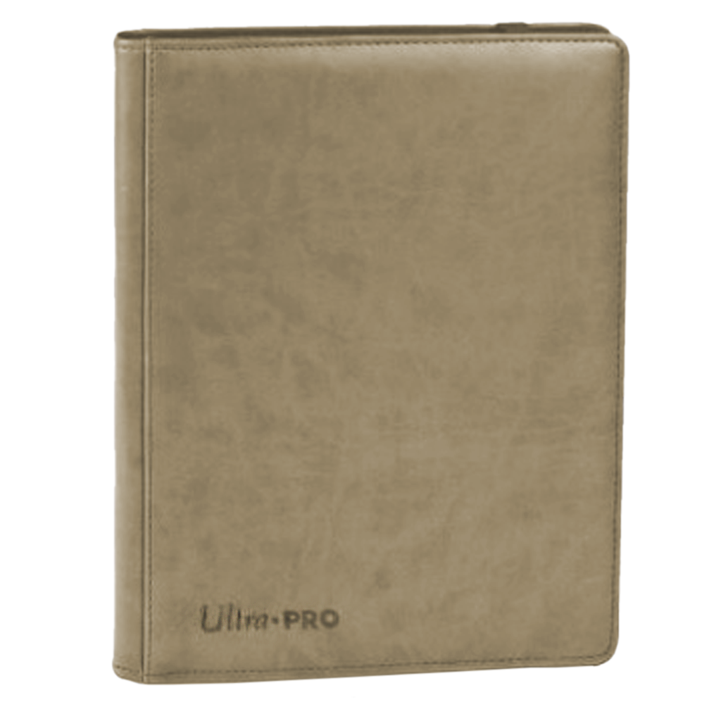 UltraPro Premium Pro-Binder 9-Taschen Portfolio Weiß(beige)