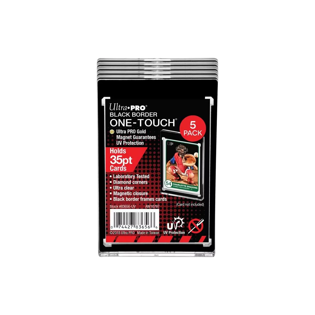 Ultra Pro One-Touch Magnetic Holder 35PT Pack Durchsichtig(Clear) 5er Pack 