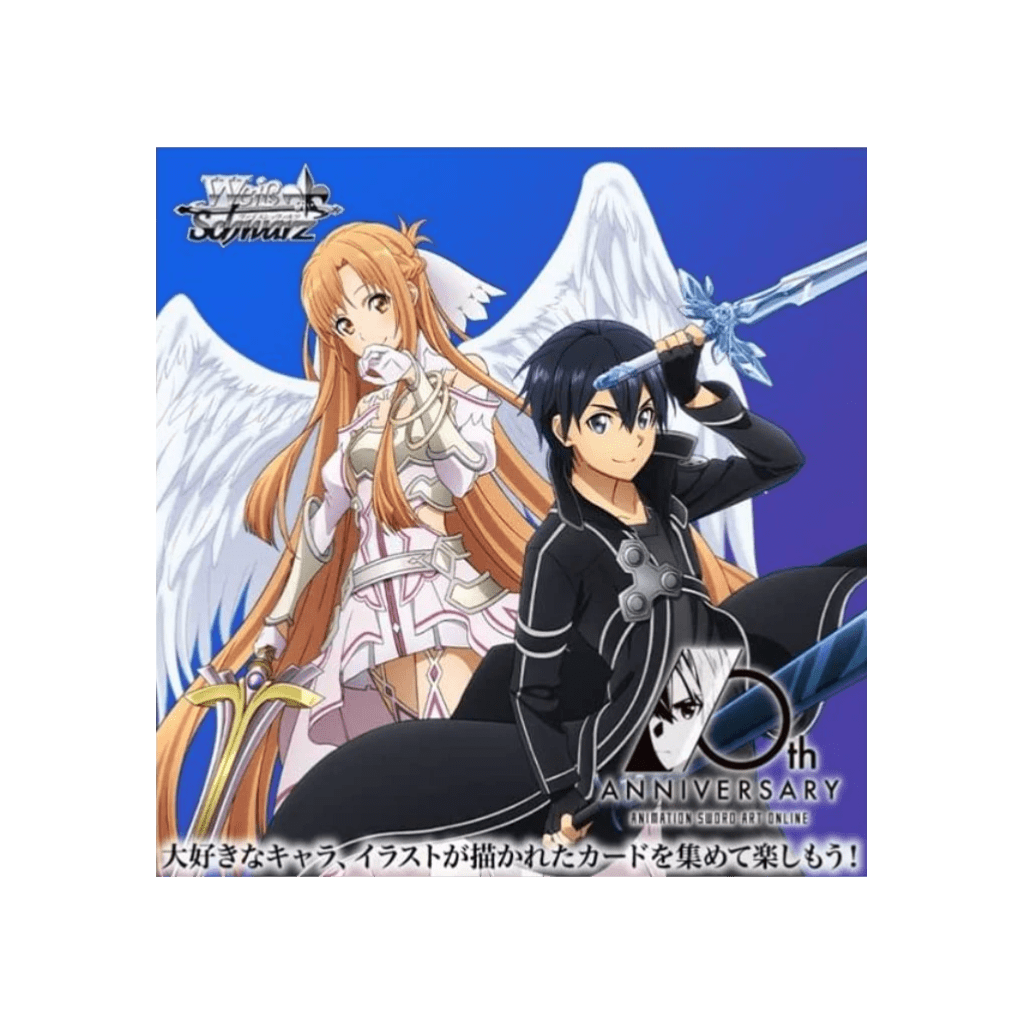 Weiß Schwarz Animation Sword Art Online 10th Anniversary Booster Box Display japanisch