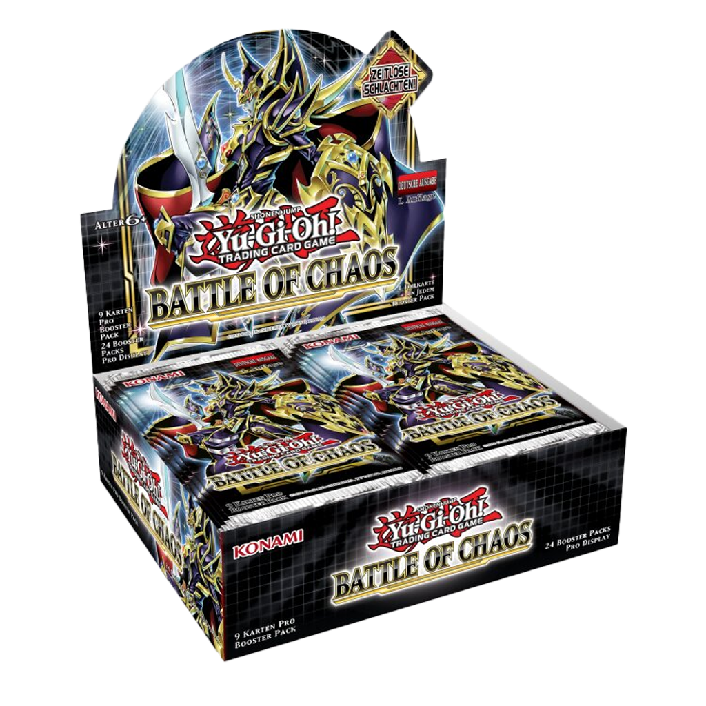 Yugioh Battle of Chaos deutsch 1 edition Display