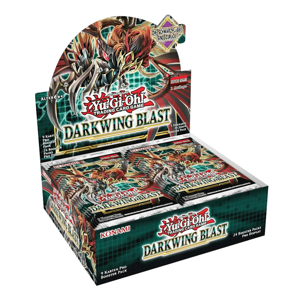 Yugioh Darkwing Blast Booster Display