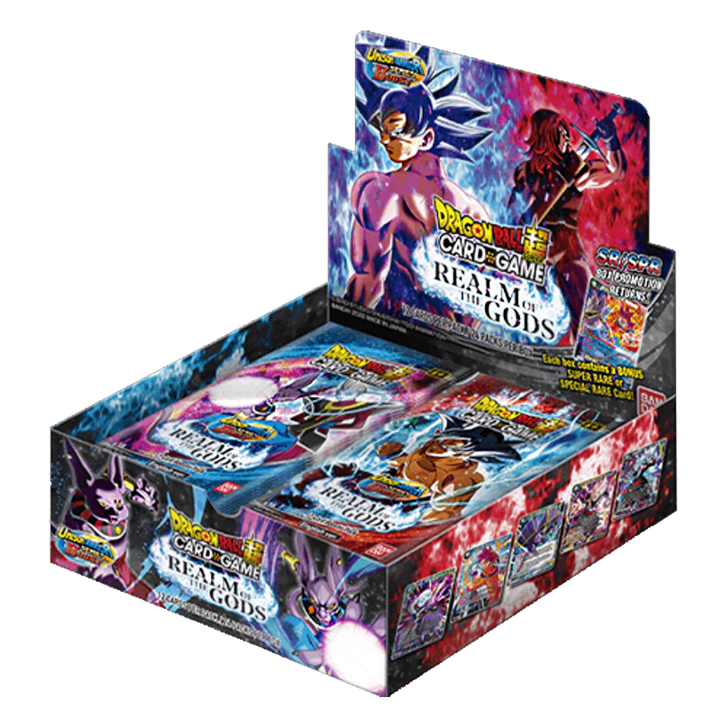 Dragonball Super Card Game Realm of the Gods BT16 Unison Warrior Series 07 Display