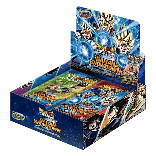 Dragonball Super Card Game Saiyan Showdown Display 