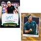 Alex Michelsen Youthquake Signatures und Tommy Paul Captured Beispielkarten aus Topps Chrome Tennis 2026