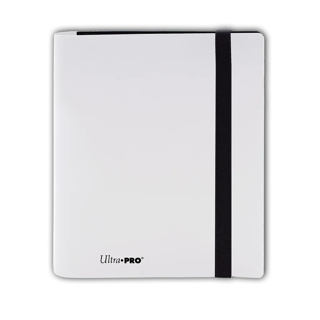 Ultra PRO 4-Pocket Eclipse Arctic White PRO-Binder für bis zu 160 Sammelkarten