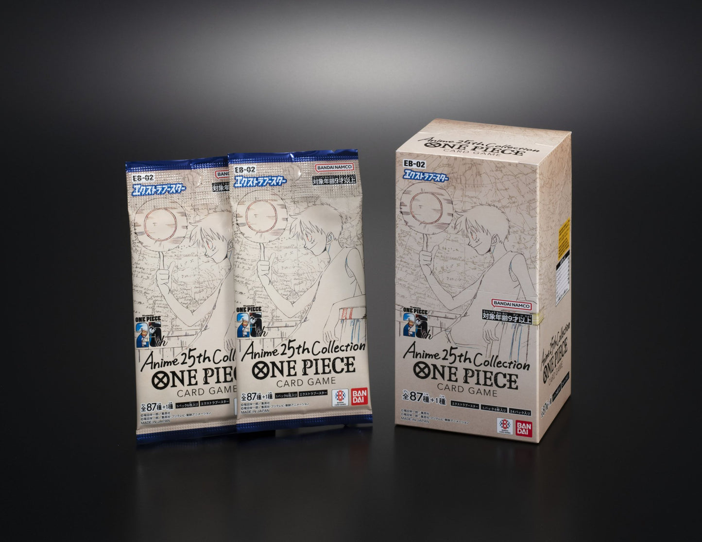 One Piece Card Game - Anime 25th Collection Booster Display EB02 [JP]